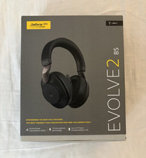 Jabra Evolve2 85 Black Over-Ear Wireless USB-...