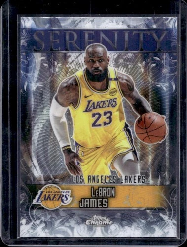 2025 Topps Chrome LeBron James Base (RAW)