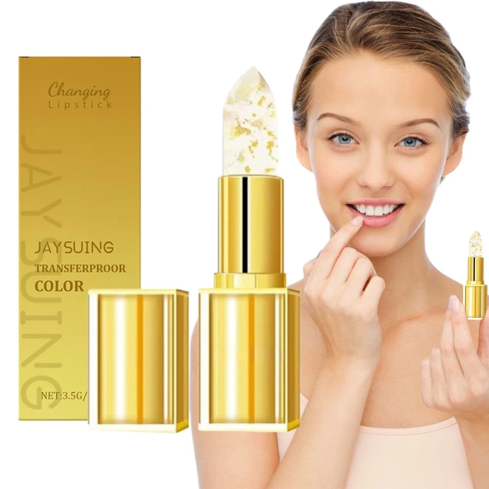 Fenvio Lipstick,Colour Changing Lipstick,Fenvio PH Adjusting Lipsticks with Gold - image 2 of 4