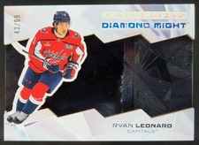 2025-26 Upper Deck Black Diamond Ryan Leonard Might /99 Capitals MS2
