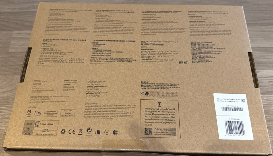 LOGITECH Tap Meeting Room Touch Video Conferencing Controller For TEAMS ZOOM - Image 2 of 2