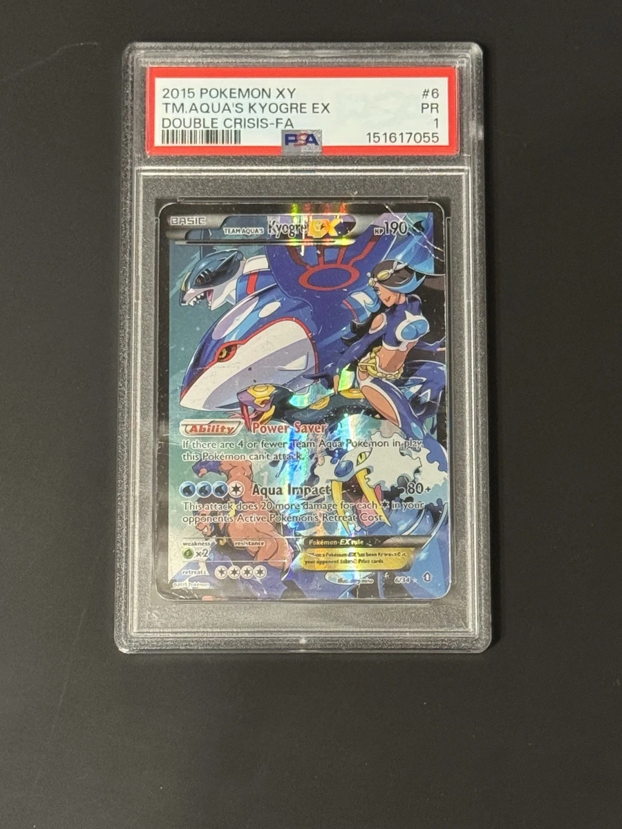 Kyogre Pokémon TCG Professional Sports Authenticator (PSA