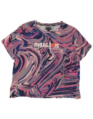 MAUI AND SONS Damen Grafik T-Shirt Oberteil IT 44/46 Large Mehrfarbig DG13
