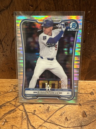 2026 Bowman Chrome Baseball Freddie Freeman Silver Pulsar /399 #39