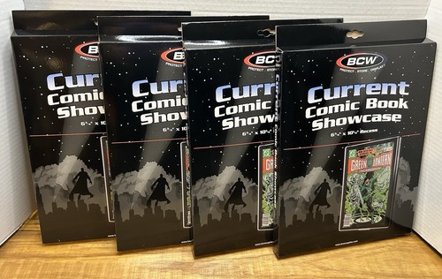 Vetrina per fumetti dell'età attuale x4 - 6 3/4" x 10 1/4" da incasso - D - Foto 1 di 4