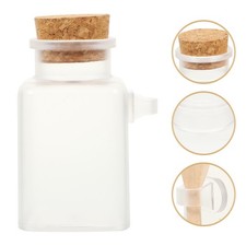 6 Pcs Packaging Bottle Sea Salt Container Plastic Bottles for Storage