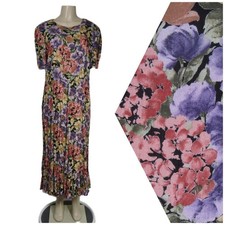 VTG 90s COTTAGECORE Floral Fairy Romantic Garden Party Feminine Midi Maxi 10P