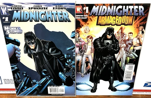 MIDNIGHTER #1 & ARMAGEDDON #1 (DC/Wildstorm 2006) AUTHORITY  ENNIS  SPROUSE  DCU