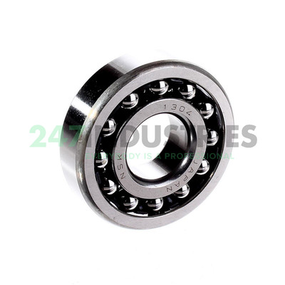 1304 NSK 20 x 52 x 15 mm SELF ALL. BALL DOUBLE ROW