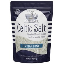 French Sea Salt Extra Fine 1.1lb 18o. Mineral Rich 100 Natural Unrefined Sea S
