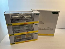 Trix 24908 HO Tank Car Set 3 American Car & Foundry (ACF) type 105A Tank Cars