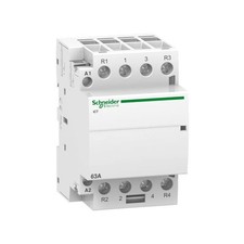 Schneider A9C20868 Contattore 63 A 2NO+2NF Acti9 iCT - da 220 a 240 VAC - 50 Hz