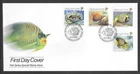 SINGAPORE 1989 Fish First Day Cover (Feb 509)