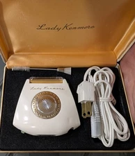 Vintage Lady Kenmore Shaver Electric Travel Razor Model #59095 Sears Working 