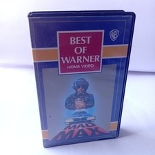 Mad Max 1979 Original VHS Tape French Film Franchise Mel Gibson by George Miller