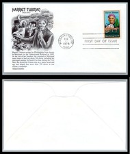 US FDC # 1744 13c Harriet Tubman  Aristocrat  S.Cancel 1978, 9p8632
