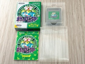 Pokemon Green Nintendo Gameboy Complete in Box CIB Japanese New Battery GB