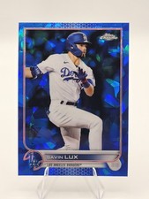Topps 2022 Chrome Sapphire Edition Gavin Lux Dodgers #389 Baseball Card