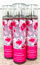 3 Bath  Body Works CHERRY BLOSSOM Fine Fragrance Mist 8oz SET/LOT of 3