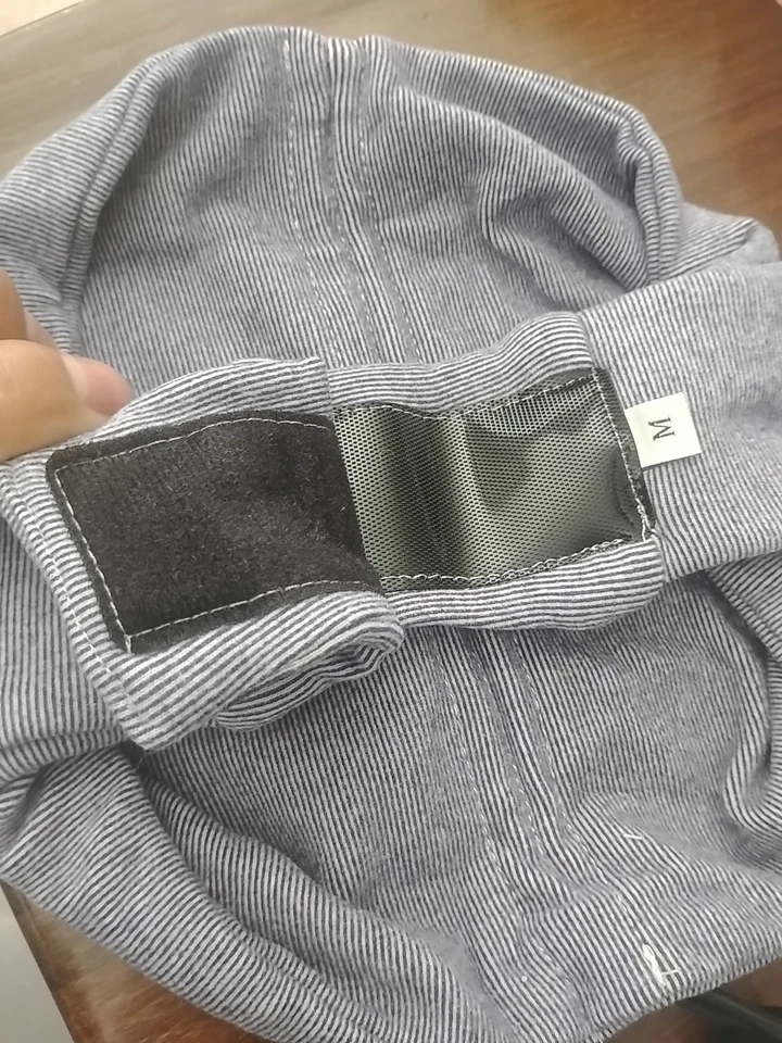 Orejeras cálidas con capucha para mascotas orejeras para mascotas arnés anti-ruido orejeras calmantes Foto 4 de 4