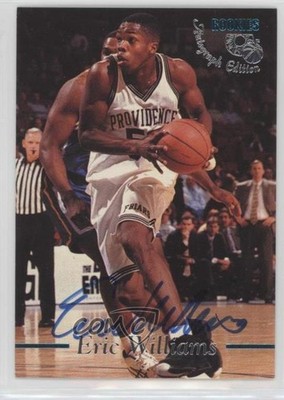 1995 Classic Rookies Missing Serial Number Eric Williams Auto RC 2u3