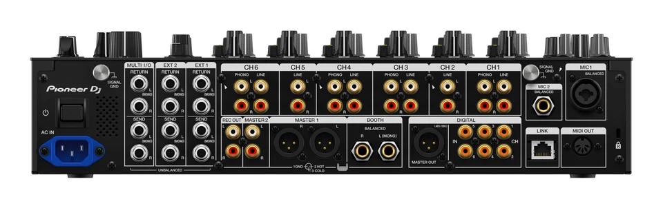 Pioneer DJM-V10-LF 6-Channel Professional DJ Mixer with Long Fader - Image 4 of 4