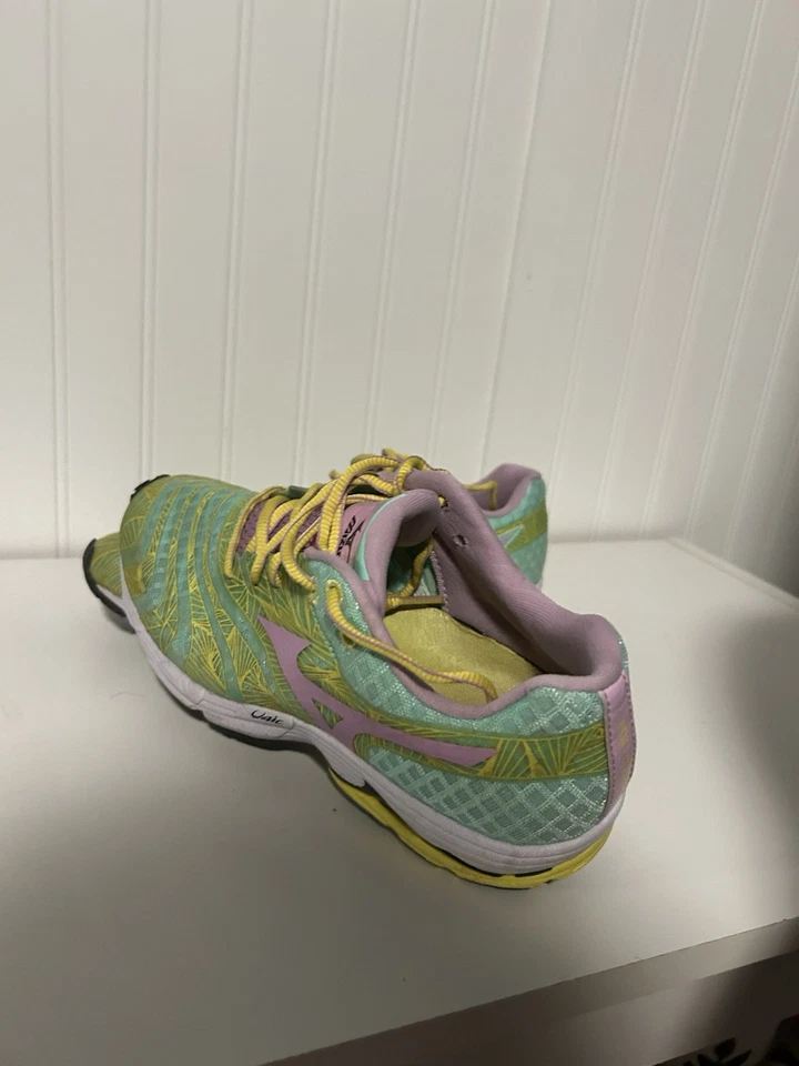 Mizuno Wave Sayonara Running Shoes Women's Teal/Yellow - US 8.5 - Image 2 of 4