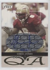 2004 SAGE Hit Q & A Auto 35/100 Greg Jones #QA6 Auto wo2