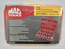 Mac Tools St13b 13-pc. Star Driver Set Torx Bits New Sealed