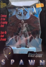 McFarlane Attack Spawn Action Figure The Movie 1997 Spawn Deluxe Edition in Box