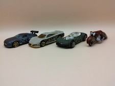 Hot Wheels 2007 Camouflage Bundle: Nissan Silva, Saleen S7, Ballistik, W-0ozie