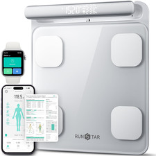 Smart Scale for Body Weight and Fat Percentage FSA HSA Eligible, 8-Electrode Dig