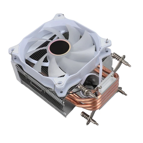 12 Cm CPU-Kühler 4 Heatpipes 3 Drähte Einzelner Leiser Lüfter Computer- KUI