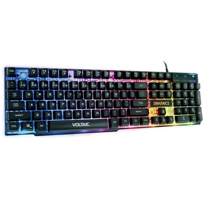 ENHANCE Voltaic 2 Gaming Keyboard - Mechanical Feeling Keyboard, Anti-Ghosting