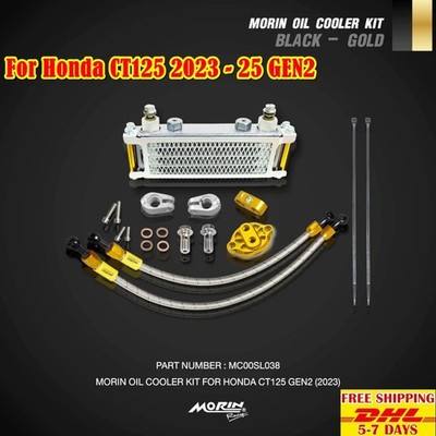 G4 RADIATOR OIL COOLER MORIN ENGINE MOUNTING HONDA Ct125 2023 - 25 Gen2 Gold