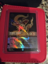 Disney Lorcana Minnie Mouse - Musketeer Champion Enchanted Holo 206/204