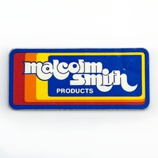 Vintage Original 1980s - 1990s Motocross Sticker - Malcolm Smith Racing