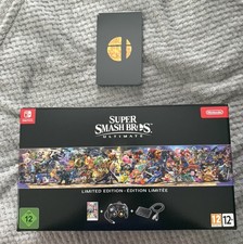 Image of Super Smash Bros. Ultimate Limited Edition + Steelbook Nintendo Switch SEALED