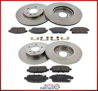 Bremsscheiben + BelÄGe Vorne + Hinten Passend FüR Opel Astra J + Cascada