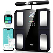 Body Pod Scale, Smart Scale for Body Weight,8-Electrode Digital Bathroom Scale f