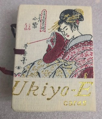 Ukiyo -E Playing Card, With Unique Box, Made in Tokyo, Japan, RARE