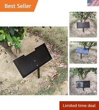 Grave Marker Stand for 12"x 6" Stones, Memorial Stones for Loved One 12 x 6