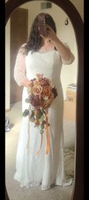 Wedding Dress Size LARGE CUSTOM