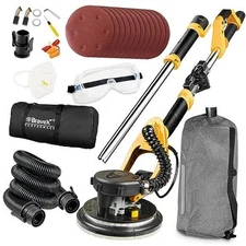 Drywall Sander, 6.5-amp Powerful Electric Drywall Sander with Vacuum, 99.5% 