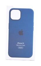 Apple iPhone 13 MagSafe Silicone Case in Abyss Blue