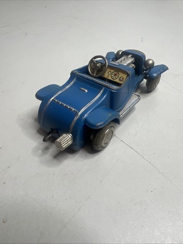 Schuco Micro Racer BLUE 1932 Ford Custom Hot Rod 1036 Made in Western Germany - Picture 6 of 10