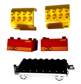 LEGO Duplo 3771 Train Starter Set,Tracks,Train Car, Figures,Station-100%Complete