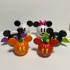 Tokyo Disney Resort Halloween 2005 Pumpkin Mickey Minnie Ghost 6 Pieces Set JP