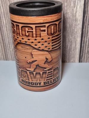 Bigfoot Saw Me But Nobody Believed Him 12oz Can Koozie Cooler