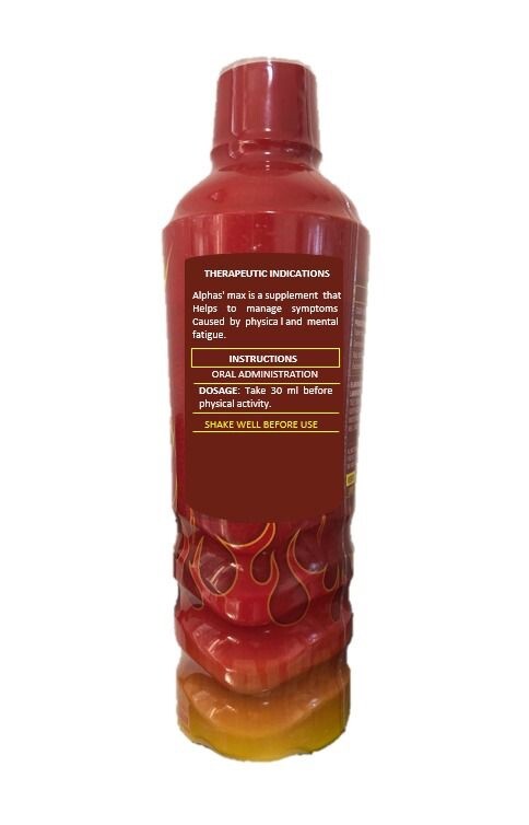 ALFASX Max Dietary Supplement *550ML* 100% NATURAL* Strengthens